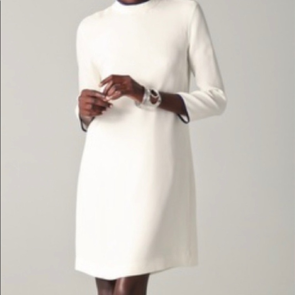 Neck mock dress